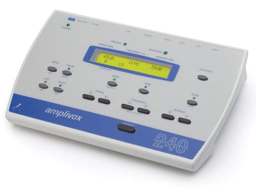 [53551] AUDIOMÈTRE DIAGNOSTIC AMPLIVOX 240 - aérien + osseux + masquage