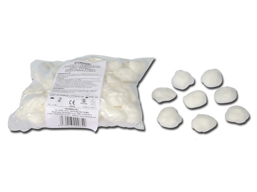 Balles de gaze en coton - boite de 100