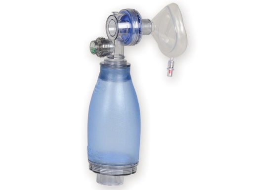 [34247] Ballon insufflateur en silicone avec masque n.1 - nouveau-ne