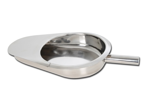[26594] BASSIN INOX TYPE FRACTURE 418x292x85 mm - poignée en tube