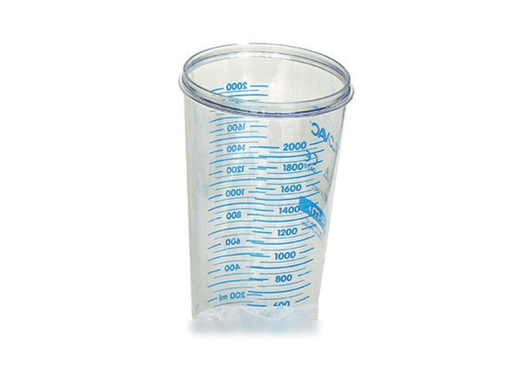 [28272] Bouteille 2 L sans couvercle pour récipient jetable