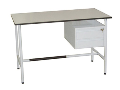 [27920] BUREAU 120x70 cm - avec 2 tiroirs