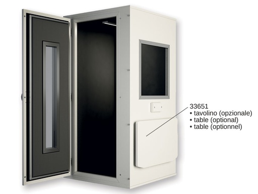 [33649] CABINE D'AUDIOMÉTRIE PRO 28 96x96x197 cm