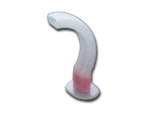[57757] CANULE DE GUEDEL 100 mm - adulte moyenne - 4 - rouge - non stérile - boîte de 50