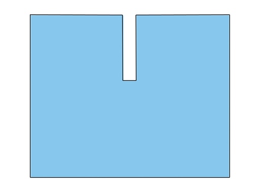 [23652] CHAMP 200 x 240 cm avec fenêtre adhésive en «U» - stérile - boîte de 15