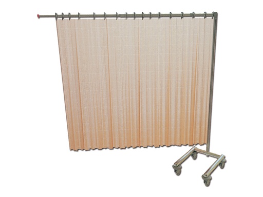 [45505] CHARIOT pour 1 rideau - pliable - sans rideau
