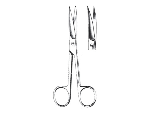 SCISSORS CURVED - SHARP/SHARP