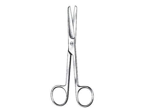 SCISSORS STRAIGHT BLUNT/BLUNT