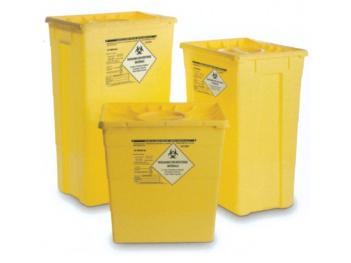 [25779] COLLECTEUR DÉCHETS SPÉCIAUX 60 L - couvercle double