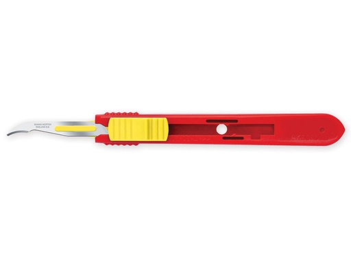 [22450] COUPE FILS AVEC LAME EN ACIER INOX RÉTRACTILE SWANN-MORTON - stérile - boîte de 25