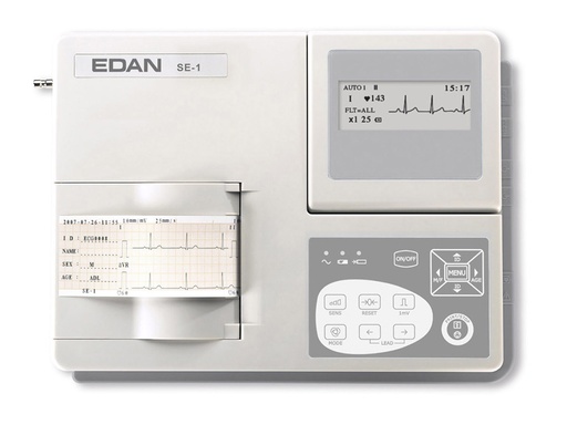 [33330] ECG EDAN SE-1 - 1 canal avec moniteur