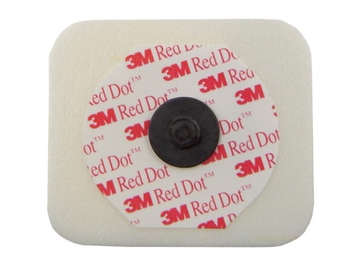 [33293] ELECTRODES 3M RED DOT 2570 - 4x3.5 cm