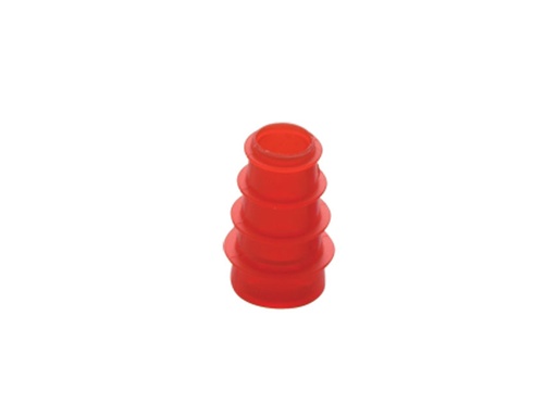 [53515] EMBOUT AURICULAIRE BORDÉ SANIBEL ADI POUR ENFANTS 3-5 mm - rouge
