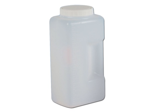 [25981] FLACON URINAIRE 24 HEURES avec poignet ergonomique 2000 ml