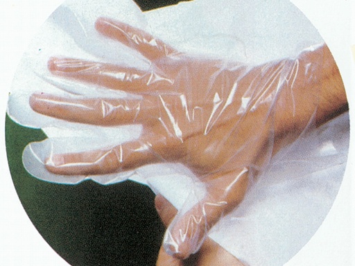 GANTS COPOLYMÈRE sur papier stériles