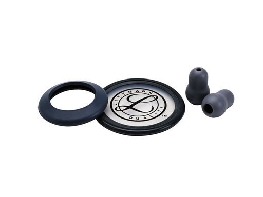 [51465] KIT LITTMANN 40005: DIAPHRAGME+BAGUE+COUVRE CLOCHES+EMBOUTS pour Classic II se - gris - blister