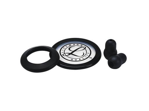 [51464] KIT LITTMANN 40005: DIAPHRAGME+BAGUE+COUVRE CLOCHES+EMBOUTS pour Classic II se - noir - blister