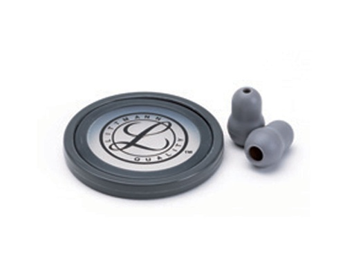 [51471] KIT LITTMANN 40018: DIAPHRAGME+ BAGUE+EMBOUTS pour Master Cardiology - gris- blister
