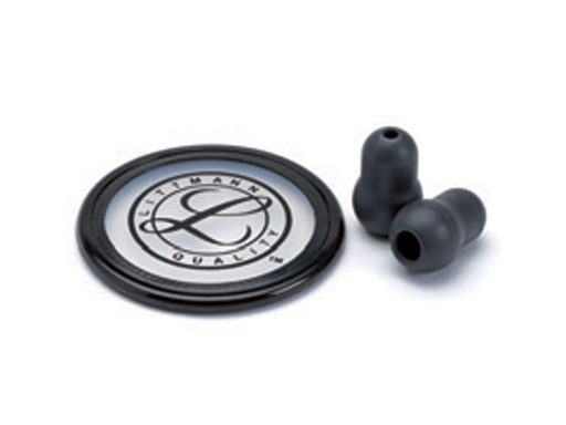 [51473] KIT LITTMANN 40022: DIAPHRAGME+ BAGUE+EMBOUTS pour Master Classic - noir- blister