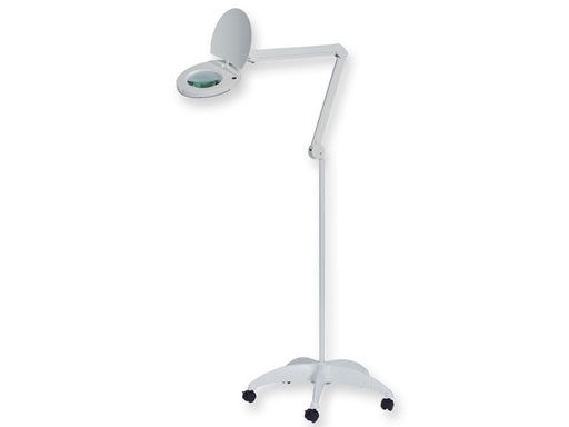 [30737] LAMPE GROSSISSANTE À LED - sur socle à roulettes