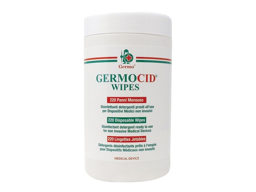 [36668] LINGETTES GERMOCID - alcool 15% - tube - tube de 220
