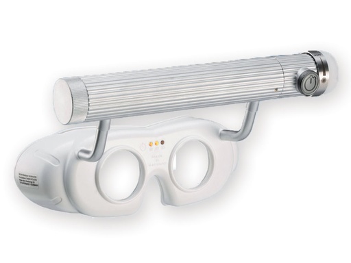 [31207] LUNETTES DE RECHERCHE DE NYSTAGMUS LED A ALIMENTATION - blanches