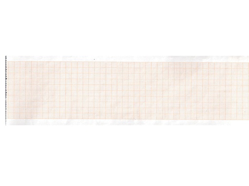 [32989] Papier thermique ECG - 63x30 mm x m rouleau - grille orange