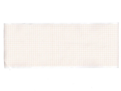 [33010] Papier thermique ECG 108x23 mm x m rouleau - grille orange