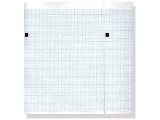 [32976] Papier thermique ECG 210x150mm x200f paquet - grille blue - boîte de 8
