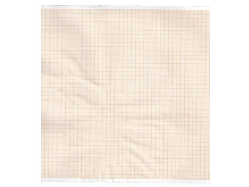 [33047] Papier thermique ECG 215x30 mm x m rouleau - grille orange - boîte de 5