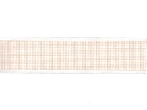 [32968] Papier thermique ECG 50x20 mm x m rouleau - grille orange - boîte de 20