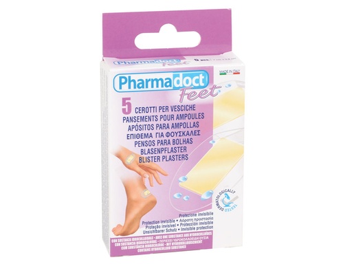 [25352] PHARMADOCT PANSEMENTS POUR AMPOULES - caisse de 12 boîtes de 5