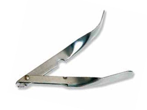 [25893] PINCE ÔTE-AGRAFES EN MÉTAL JETABLE 11 cm - stérile - boîte de 50