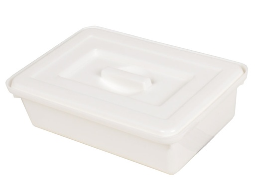[37718] PLATEAU INSTRUMENTS AVEC COUVERCLE 220x150x70 mm - plastique