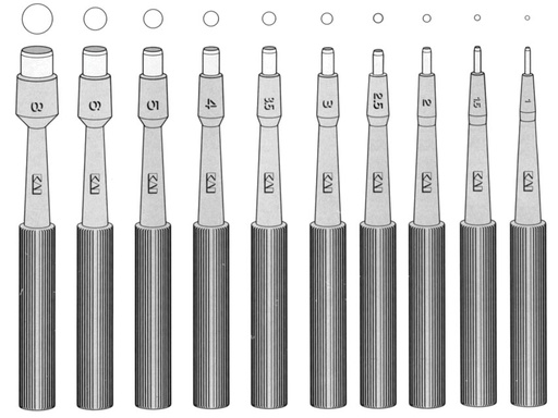 POINÇONS POUR BIOPSIE, boîte de 20