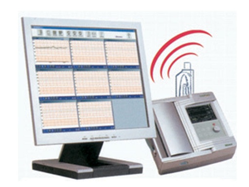 [29527] POSTE CENTRAL SANS FIL pour 16 cardiotographes (PC+moniteur+SW+connexion)