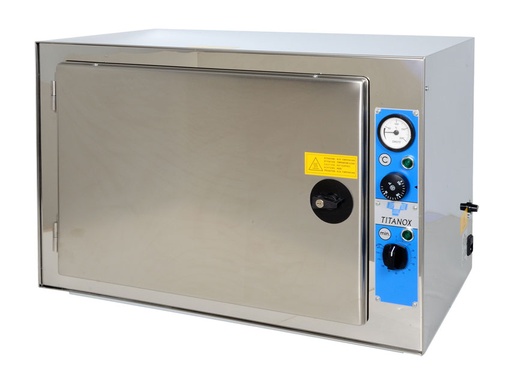 [35584] STÉRILISATEUR À AIR CHAUD TITANOX Thermoventilé 60 l