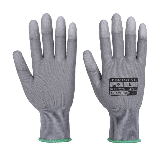 Gant doigts enduits PU - Gris