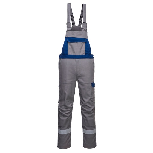 Cotte à Bretelles Bizflame Ultra Bicolore - Petit - Gris