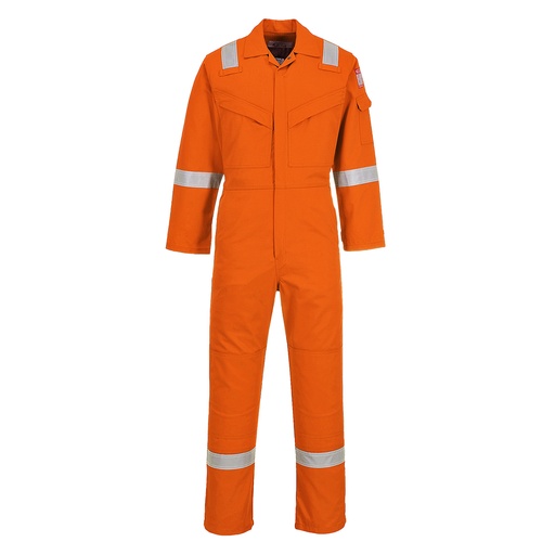 Combinaison Flamme Résistant et Antistatique 350g - Standard - Orange