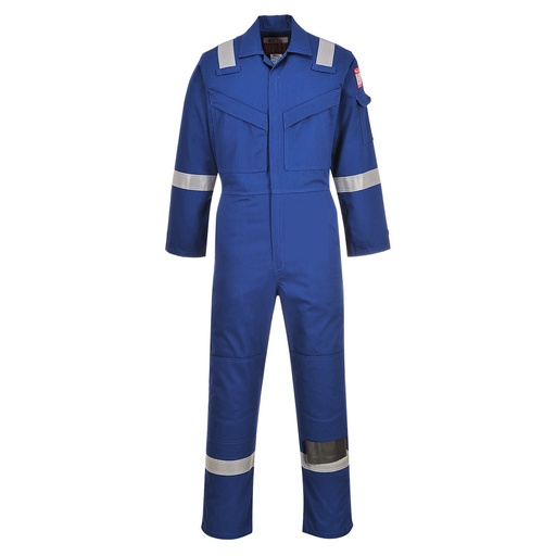 [FR50RBRS] Combinaison Flamme Résistant et Antistatique 350g - Standard - Bleu Royal 2