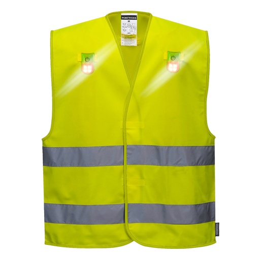 Gilet Hi-Vis Versatile - Jaune