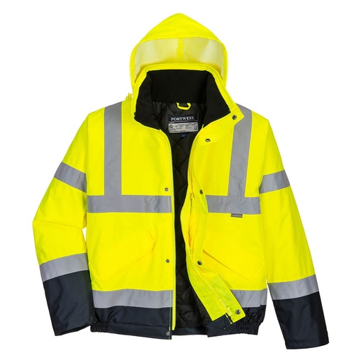 Blouson HV bicolore - Jaune/Marine