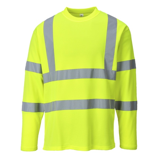 T-Shirt Hi-Vis manches longues - Jaune