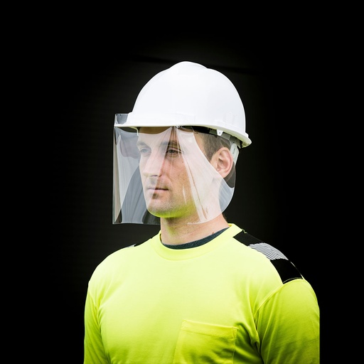 [CV19CLR] Écran APET 500 Micron pour casque (250) - Incolore (250 pièces)