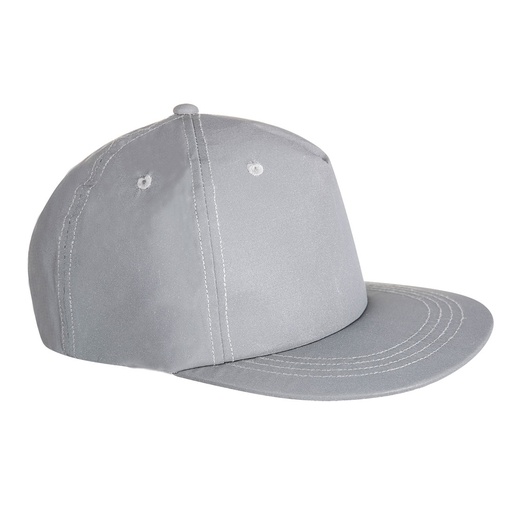 [HB11SIR] casquette style base ball rétroréflechissante - Argent