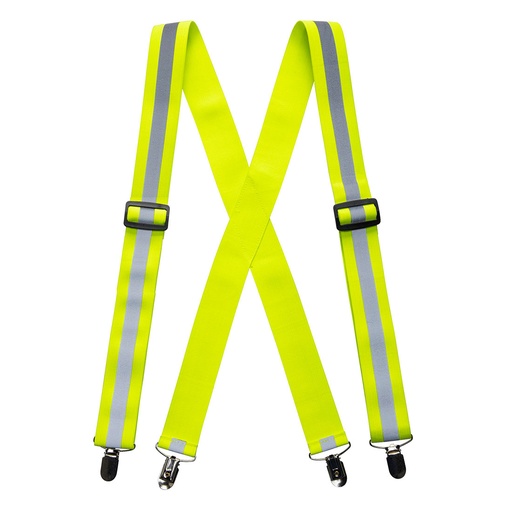 [HV56YER] Bretelles HV - Jaune