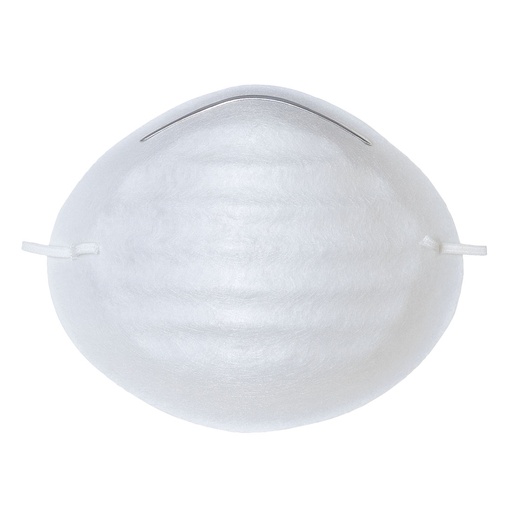 [P005WHR] Masque Poussières - Blanc (50 pièces)