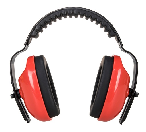 [PW48RER] Casque antibruit Classic Plus - Rouge