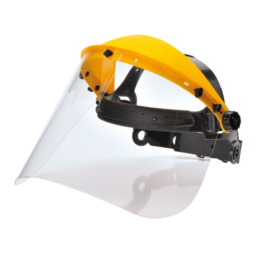 [PW91CLR] Serre-tête avec écran de protection - Incolore